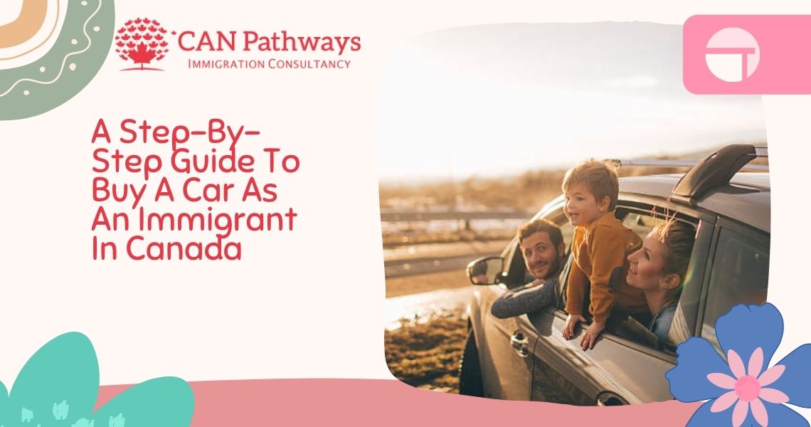 A man with his wife and child looking outside the car